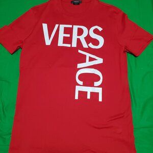 VERSACE TSHIRT RED SIZE"M"
